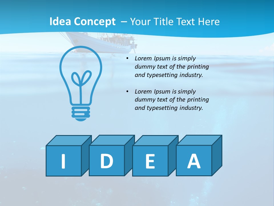 Adventure Scene Light PowerPoint Template