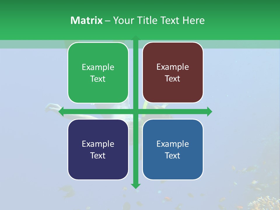 Blue Sand Life PowerPoint Template