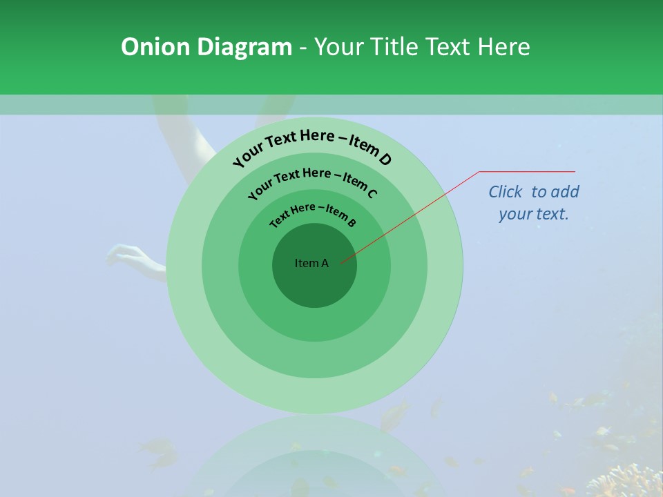 Blue Sand Life PowerPoint Template