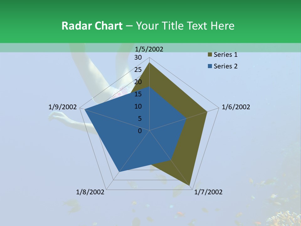 Blue Sand Life PowerPoint Template