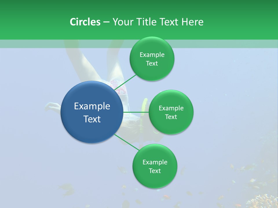 Blue Sand Life PowerPoint Template