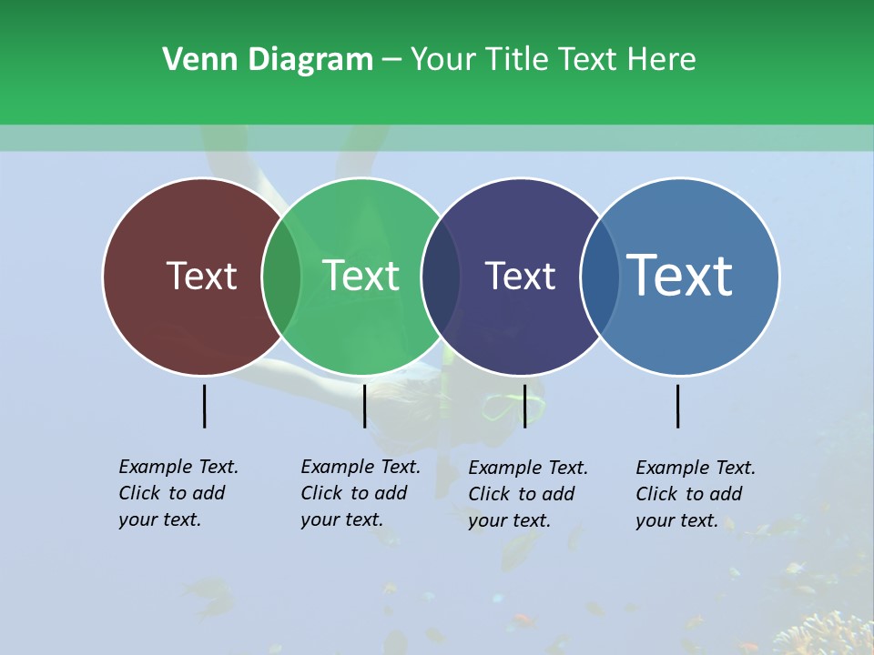 Blue Sand Life PowerPoint Template