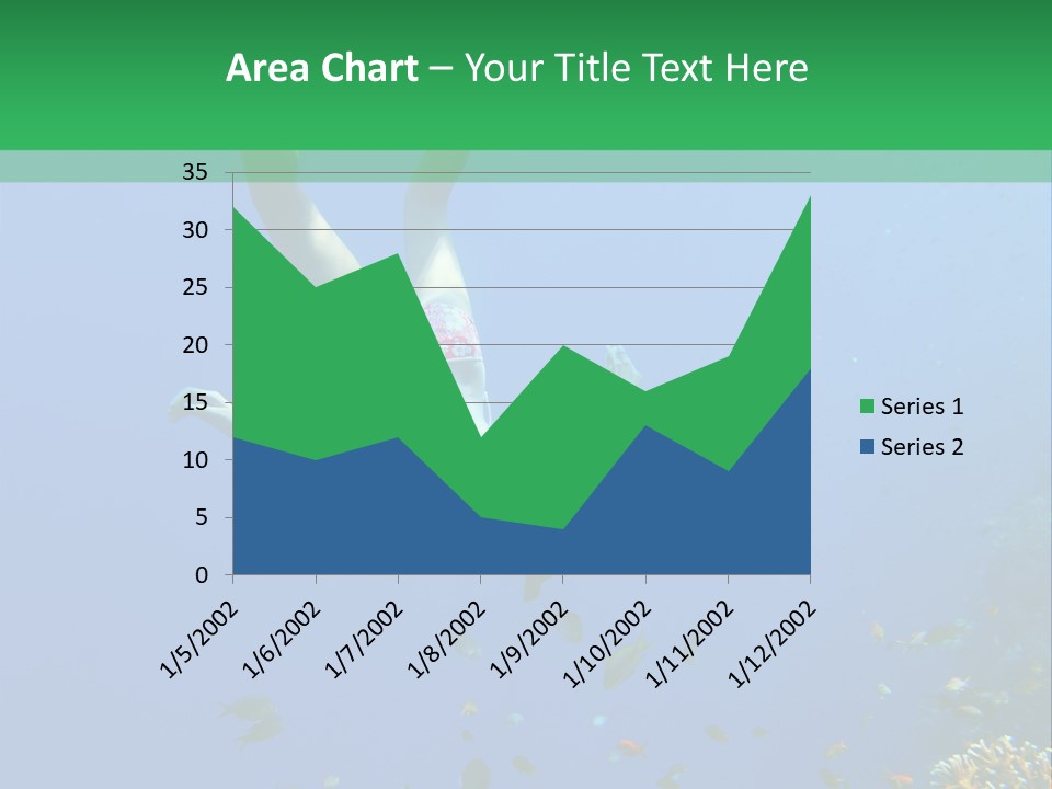 Blue Sand Life PowerPoint Template