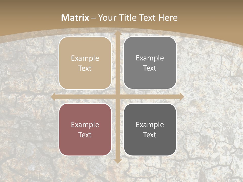 Material Natural Knot PowerPoint Template