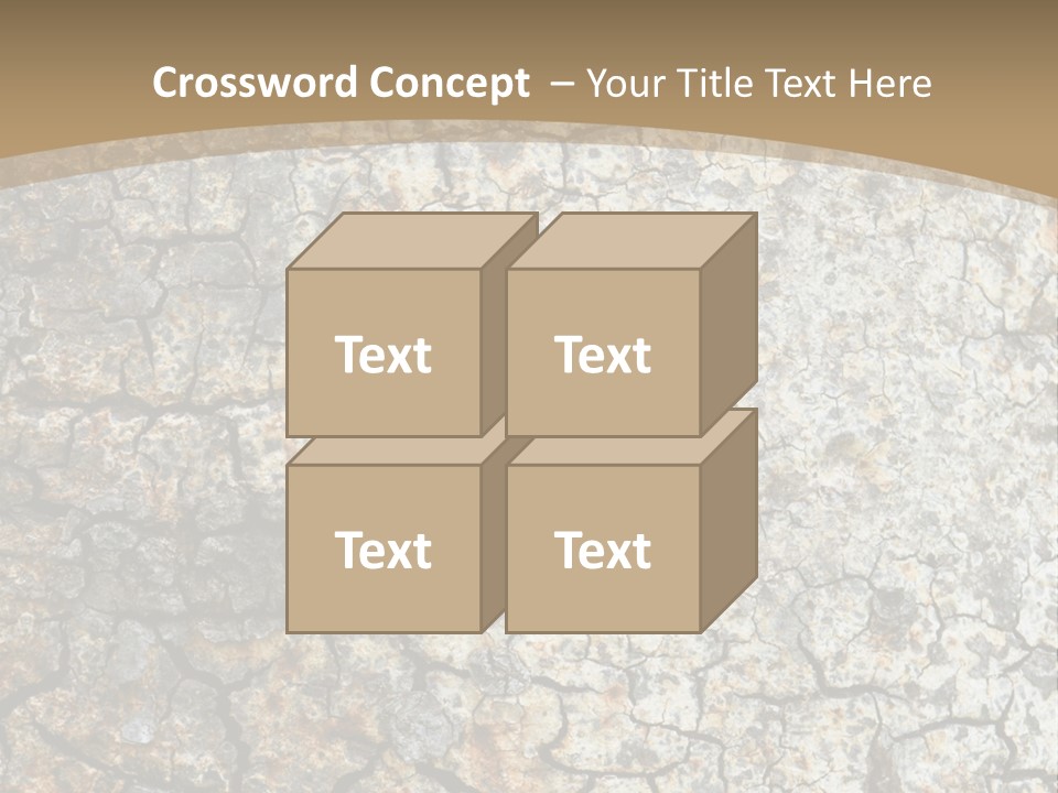 Material Natural Knot PowerPoint Template