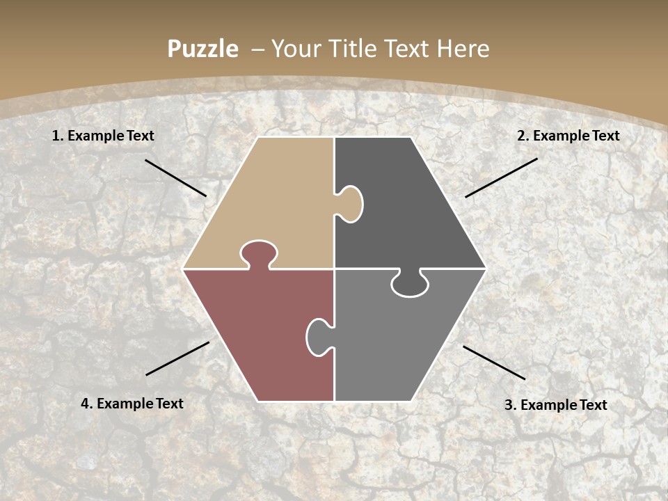 Material Natural Knot PowerPoint Template