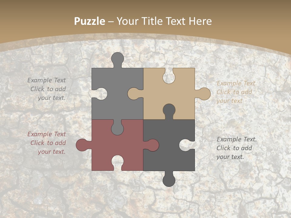 Material Natural Knot PowerPoint Template