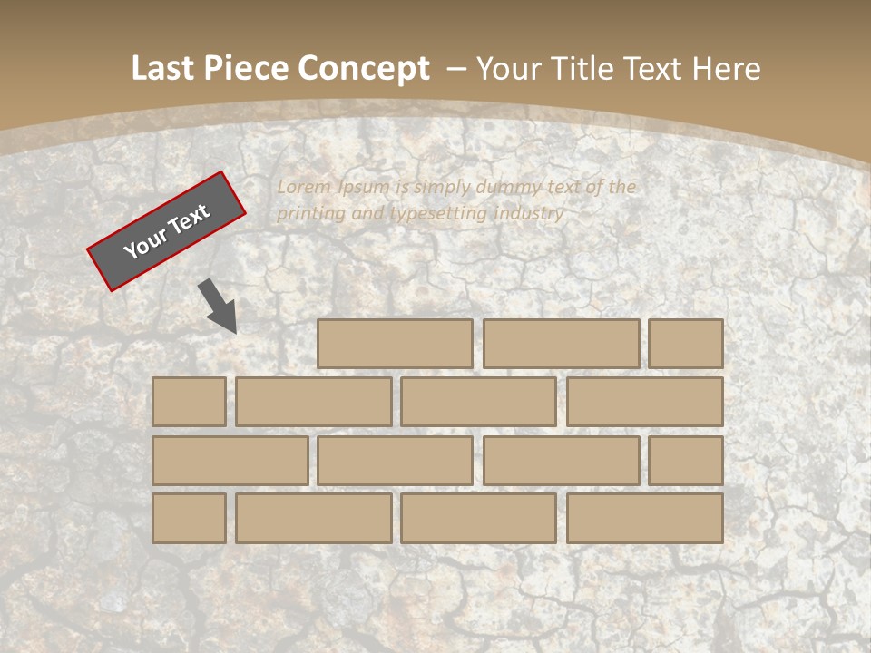 Material Natural Knot PowerPoint Template