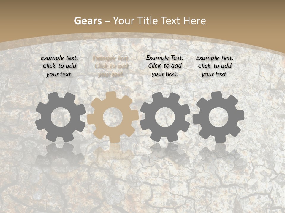 Material Natural Knot PowerPoint Template