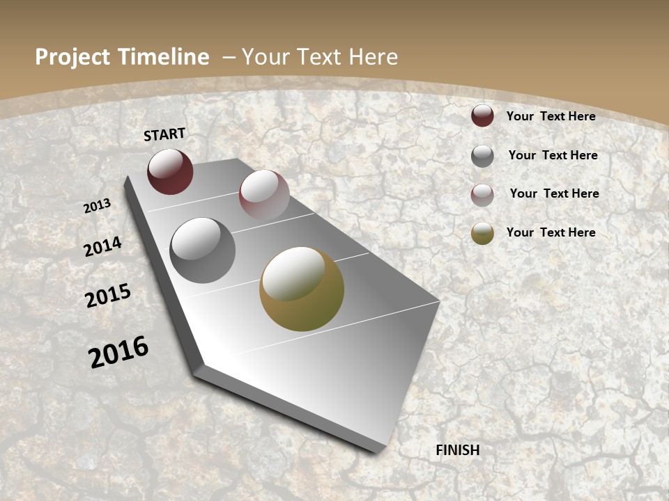Material Natural Knot PowerPoint Template