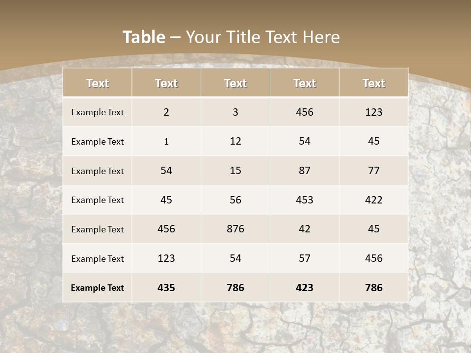 Material Natural Knot PowerPoint Template