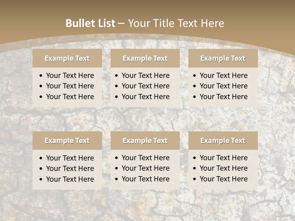 Material Natural Knot PowerPoint Template