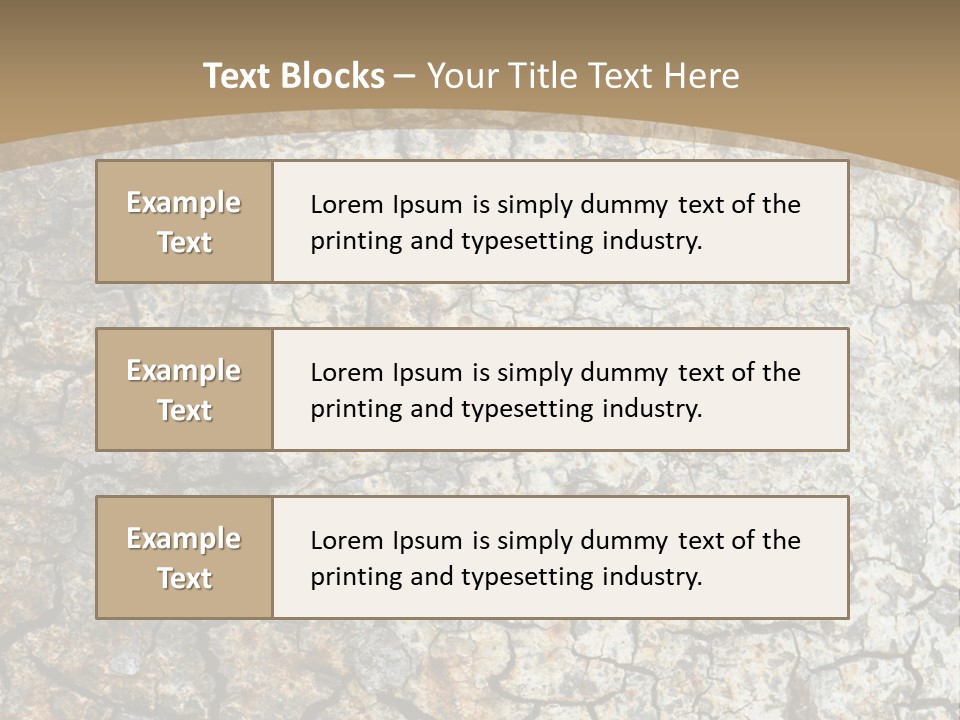 Material Natural Knot PowerPoint Template