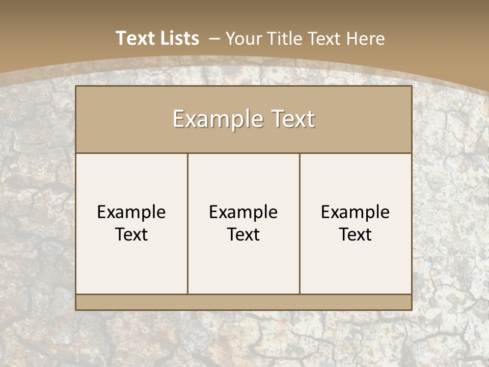 Material Natural Knot PowerPoint Template