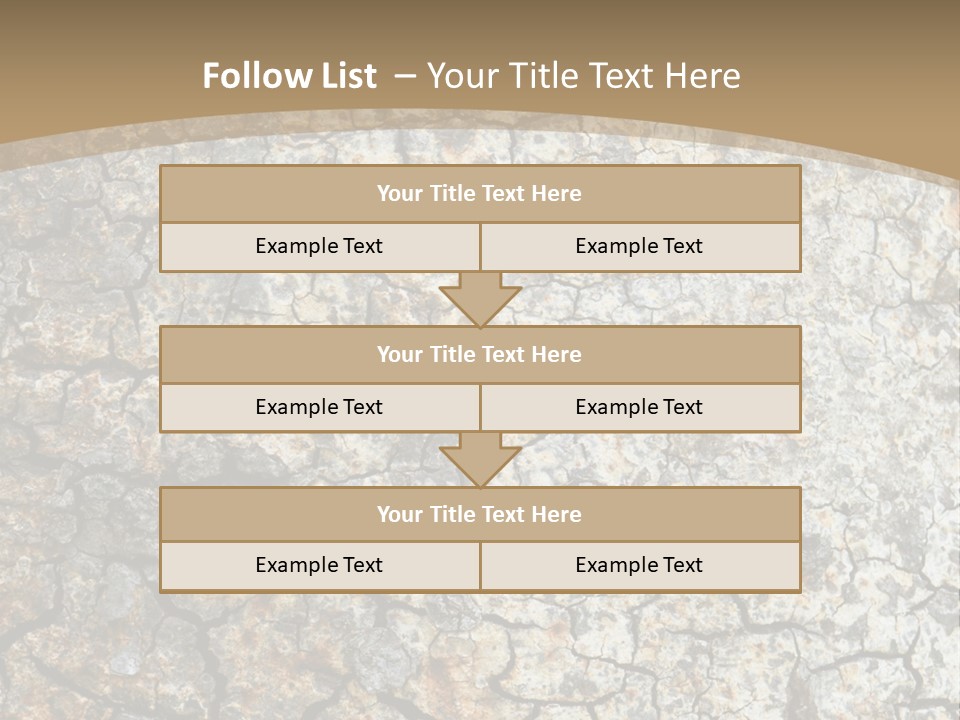 Material Natural Knot PowerPoint Template