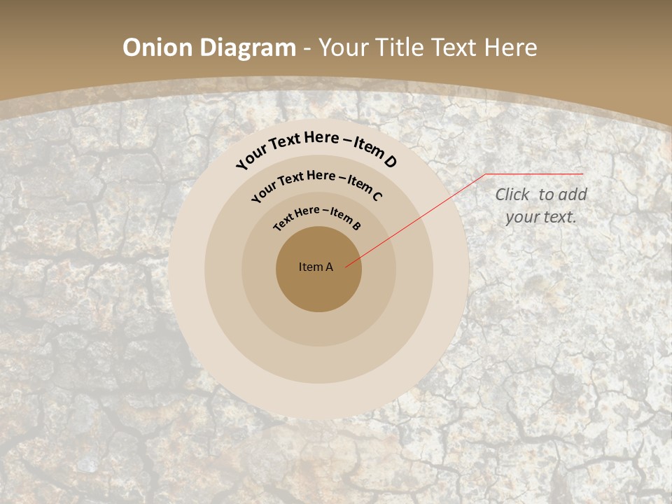 Material Natural Knot PowerPoint Template