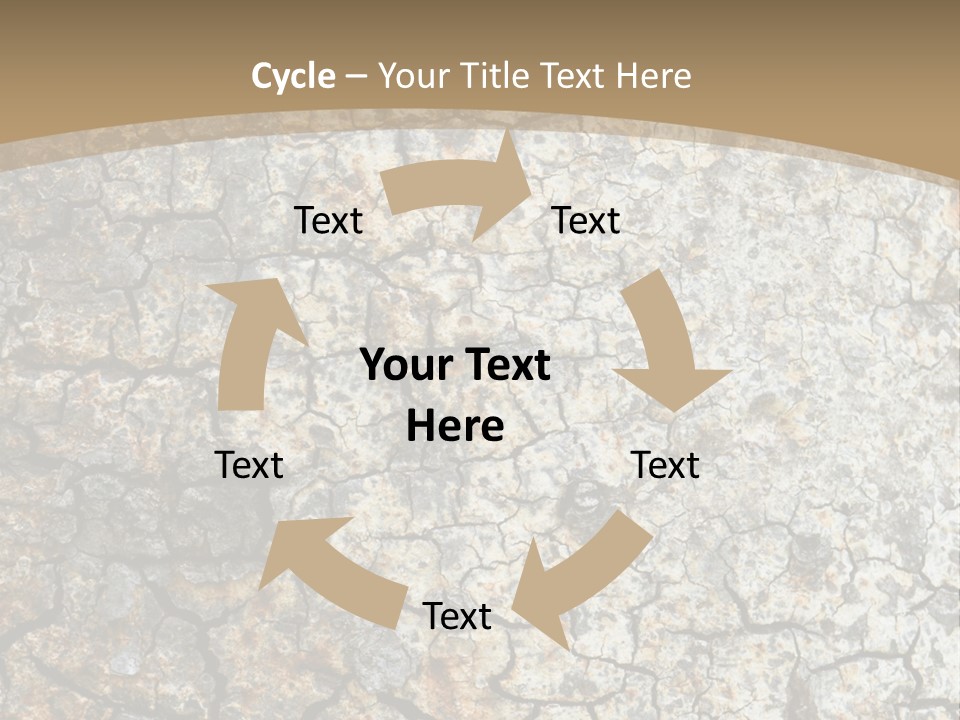 Material Natural Knot PowerPoint Template