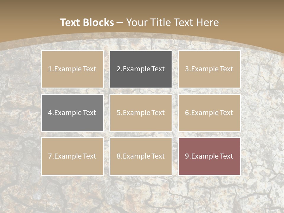 Material Natural Knot PowerPoint Template