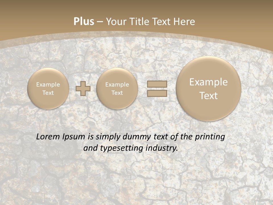 Material Natural Knot PowerPoint Template