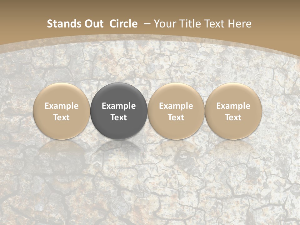 Material Natural Knot PowerPoint Template