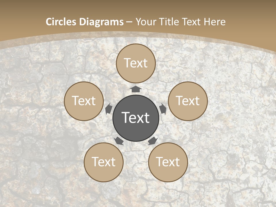 Material Natural Knot PowerPoint Template