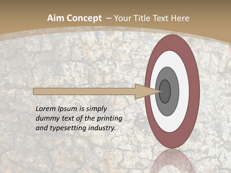 Material Natural Knot PowerPoint Template