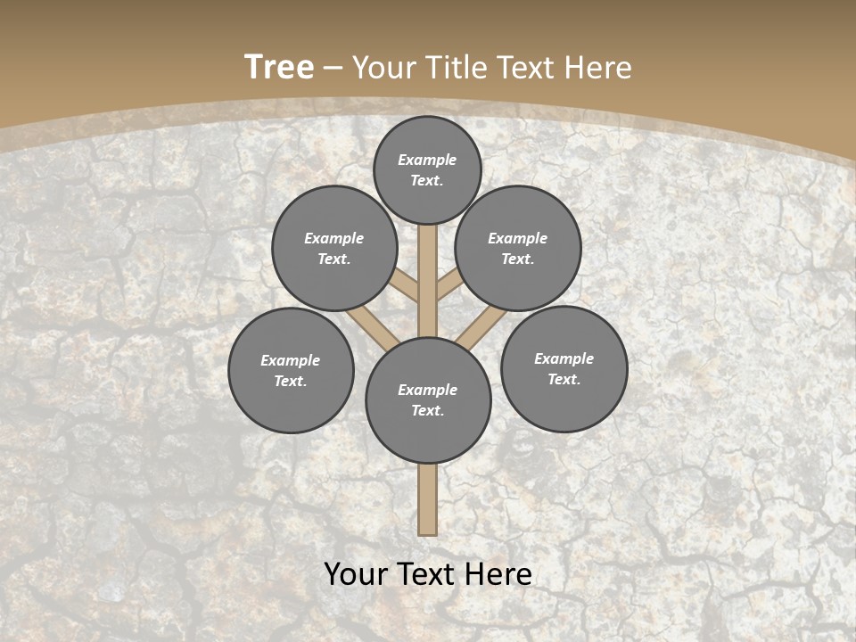 Material Natural Knot PowerPoint Template