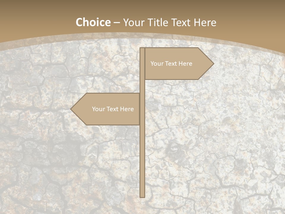 Material Natural Knot PowerPoint Template