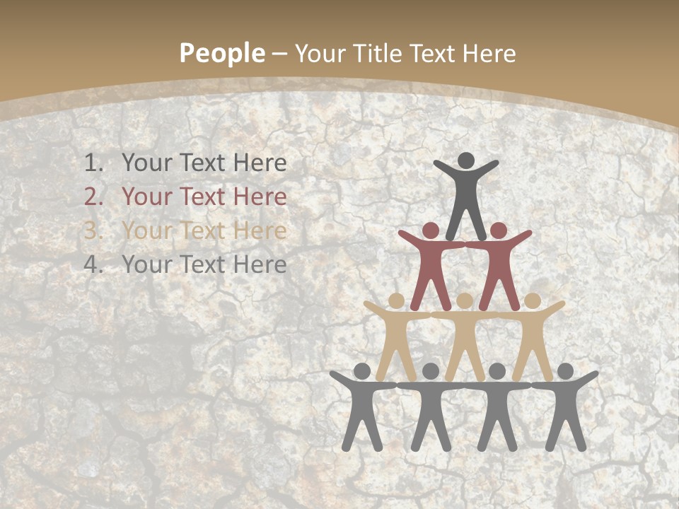 Material Natural Knot PowerPoint Template