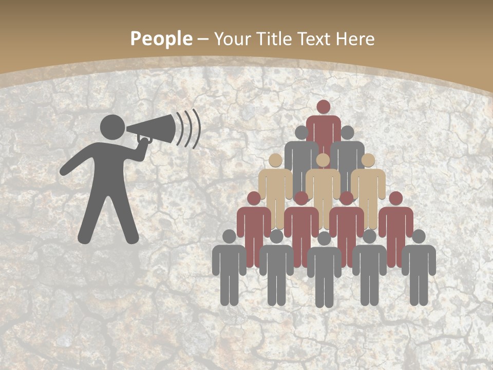 Material Natural Knot PowerPoint Template