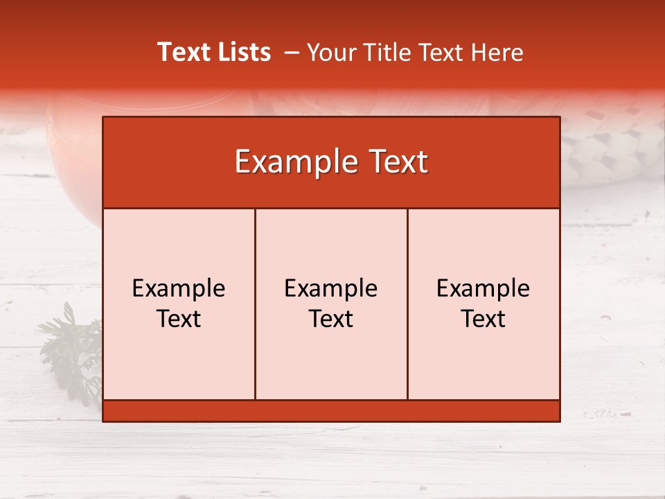 Cuisine Organic Nobody PowerPoint Template