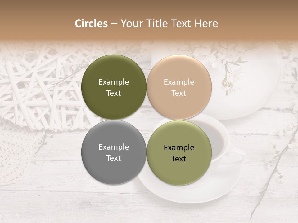 White Natural Texture PowerPoint Template