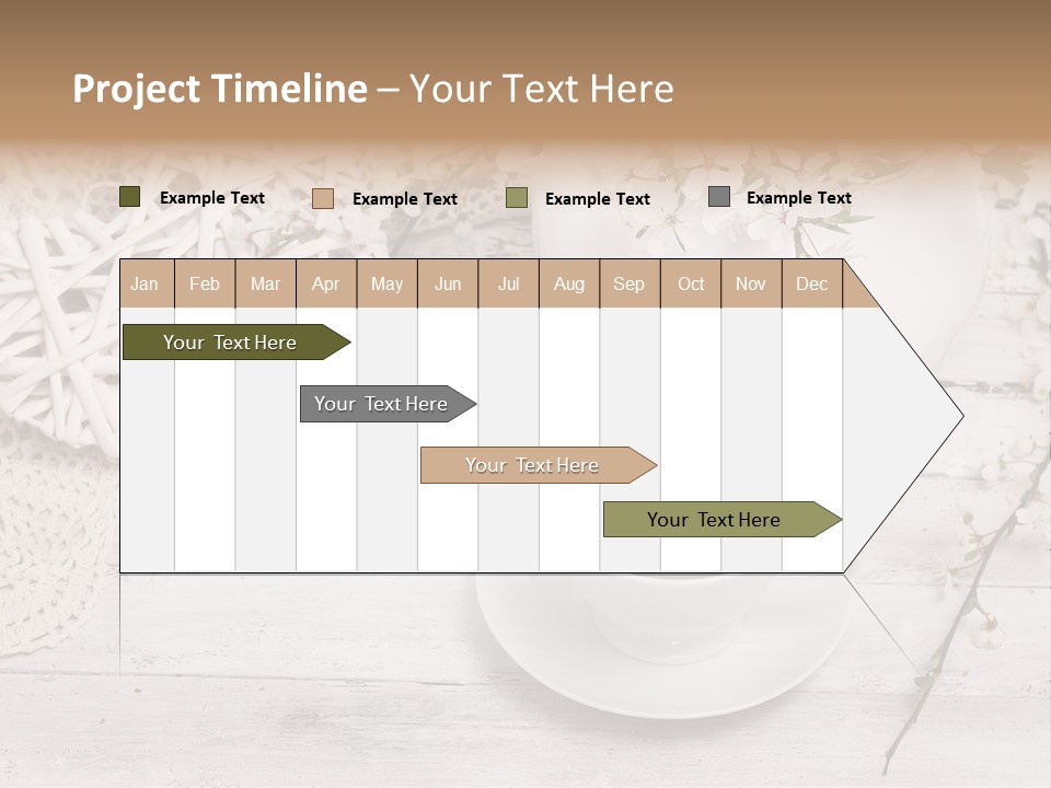White Natural Texture PowerPoint Template