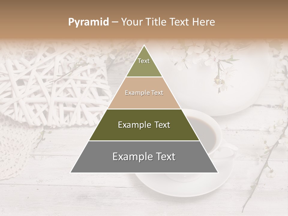 White Natural Texture PowerPoint Template