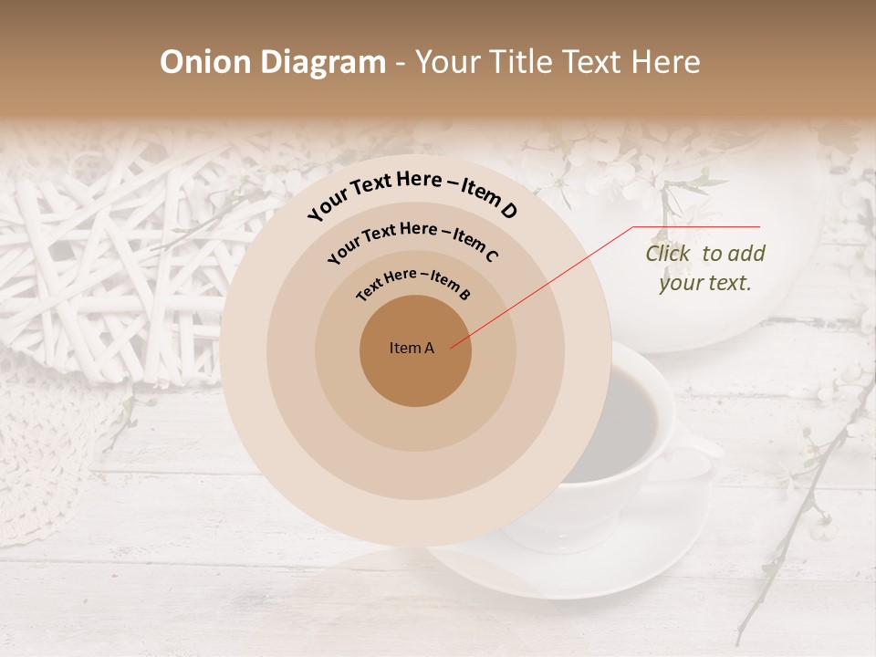 White Natural Texture PowerPoint Template