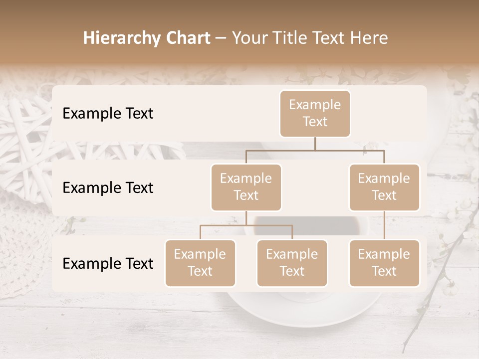 White Natural Texture PowerPoint Template