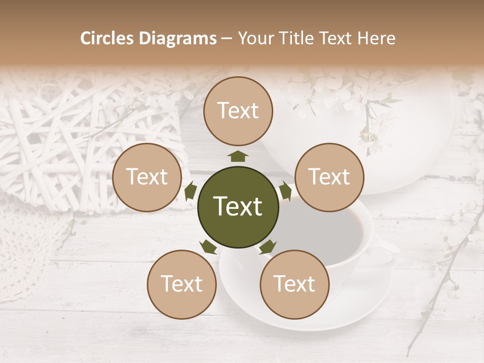 White Natural Texture PowerPoint Template