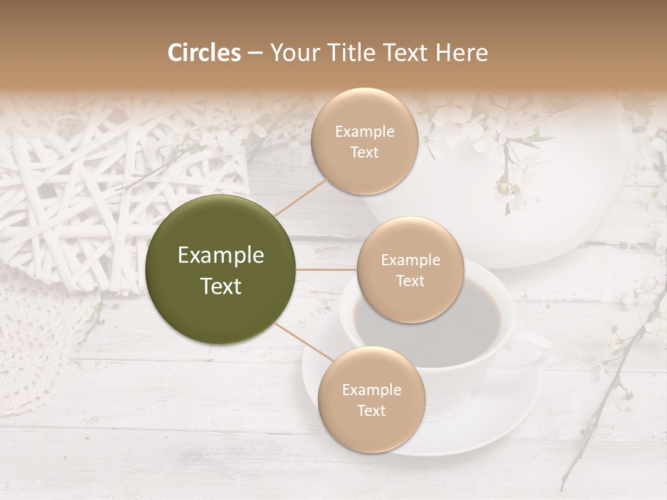 White Natural Texture PowerPoint Template