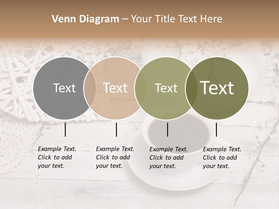 White Natural Texture PowerPoint Template