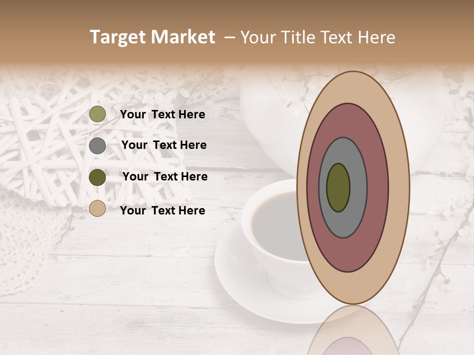 White Natural Texture PowerPoint Template