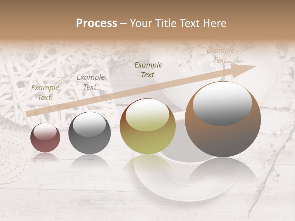 White Natural Texture PowerPoint Template