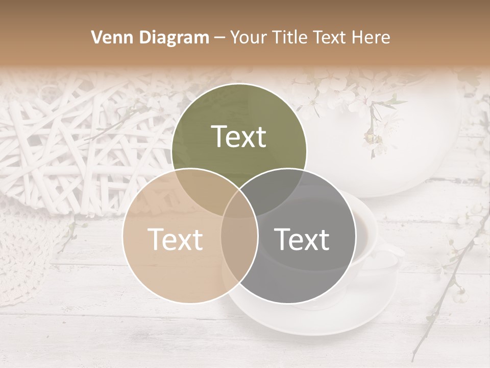 White Natural Texture PowerPoint Template