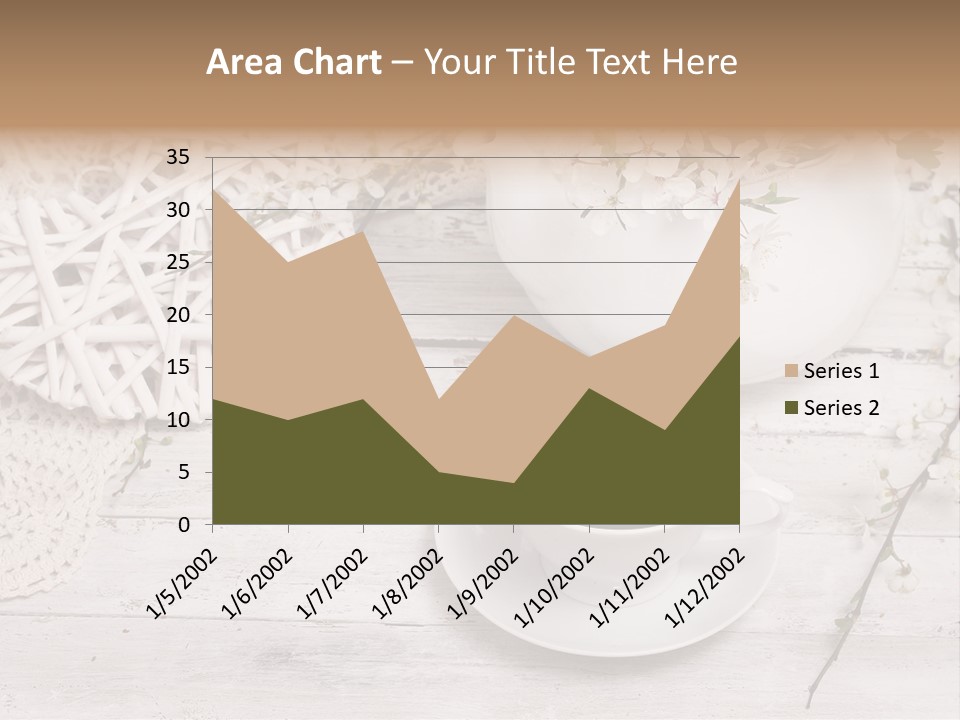 White Natural Texture PowerPoint Template