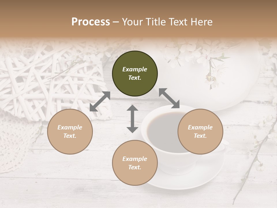 White Natural Texture PowerPoint Template