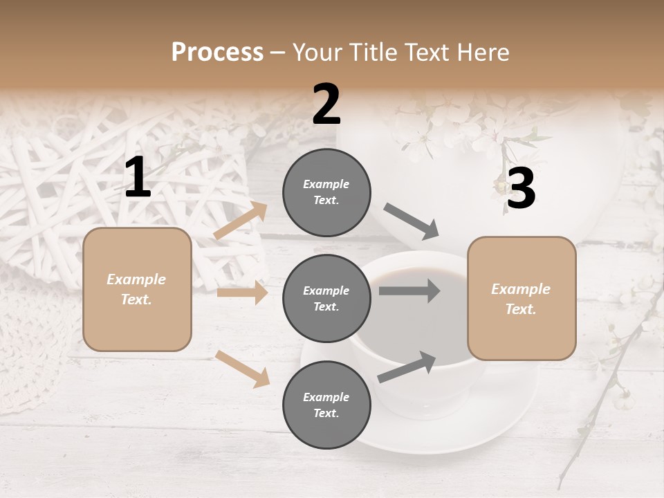White Natural Texture PowerPoint Template