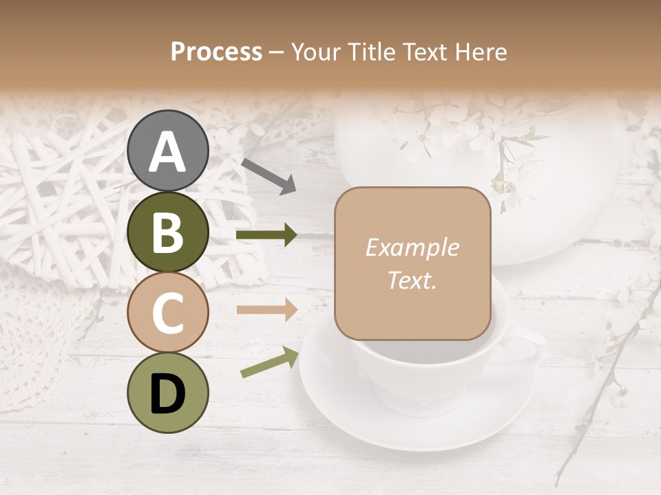 White Natural Texture PowerPoint Template