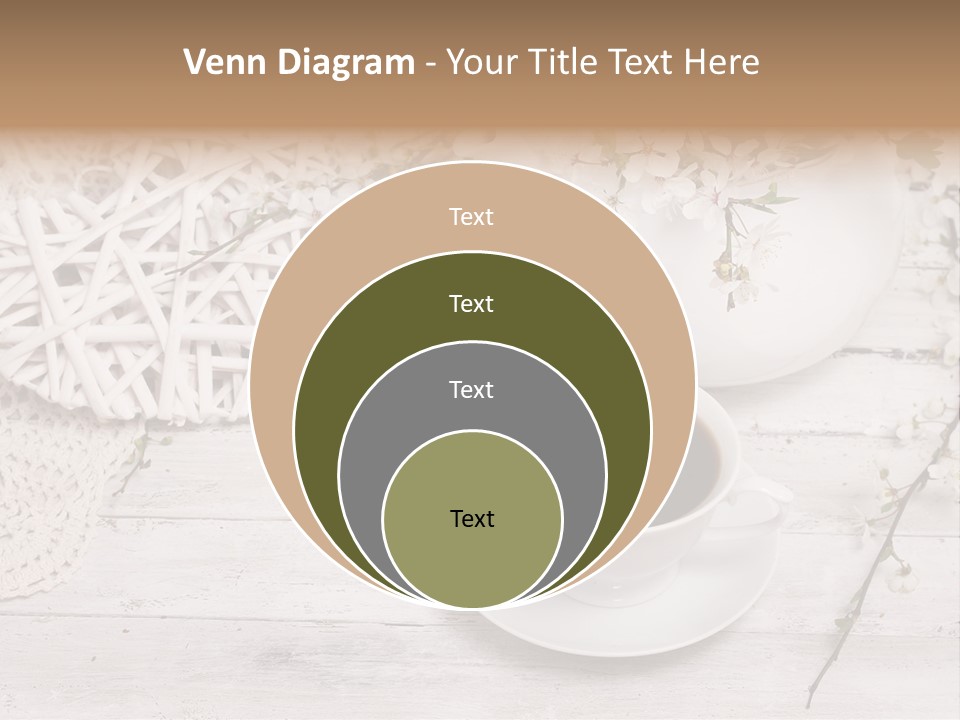 White Natural Texture PowerPoint Template