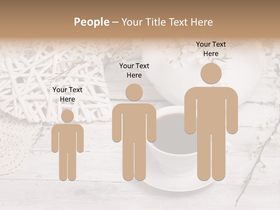 White Natural Texture PowerPoint Template