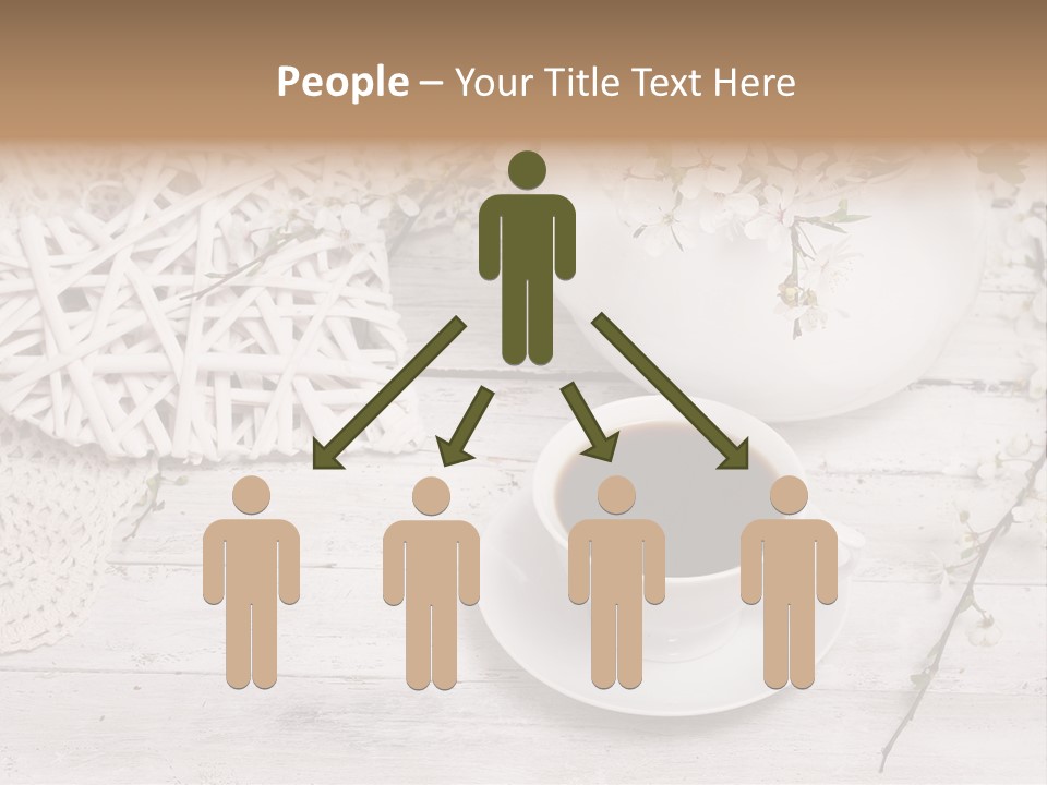 White Natural Texture PowerPoint Template