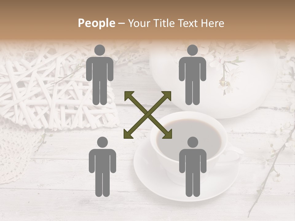 White Natural Texture PowerPoint Template